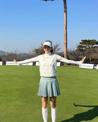 Ribbon Detailed Windproof Vest (Cream)