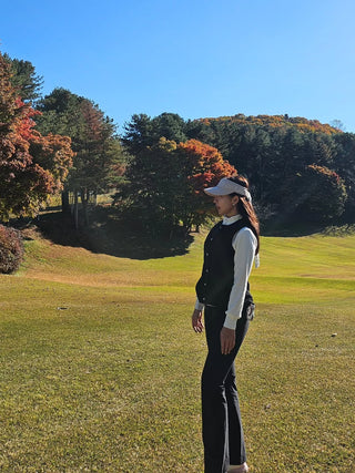 Turtle-neck Brushed Tshirt (Ivory)