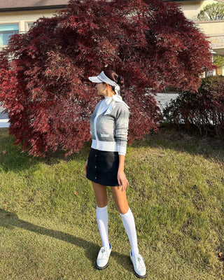 Gradient Windproof Cardigan (Grey)