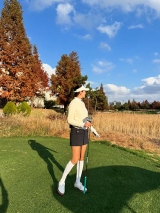 Brushed H-line Skirt (Charcoal Grey)