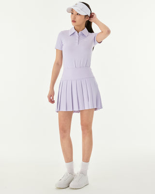 Fair Liar Silk Scarf Set T Shirt (Lavender)