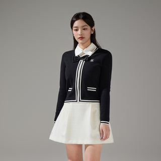 Pearl Point Collar Tshirt (Ivory)