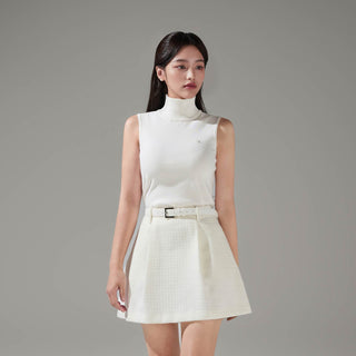 Pearl Logo Bolero Cardigan (Ivory)