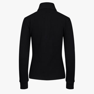 Turtle-neck Brushed Tshirt (Black)