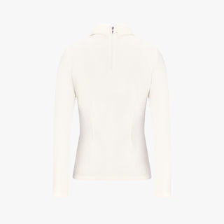 Double Frill Ribbon Knit (Ivory)