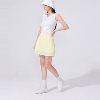 Organza Shoelace Sneaker Golfshoes (White)