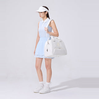 Organza Shoelace Sneaker Golfshoes (White)