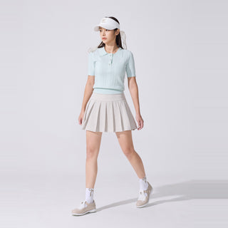 Twinkle Pleated Skirt (Beige)