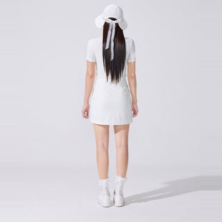 Lace Bonnet Hat (White)