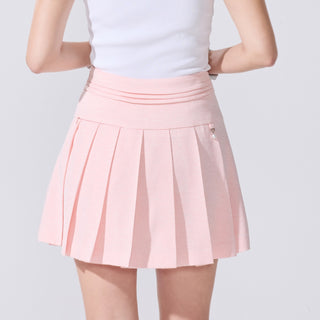Twinkle Pleated Skirt (Coral)