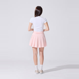 Twinkle Pleated Skirt (Coral)