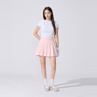 Quilted Buckle Loafers (Beige)
