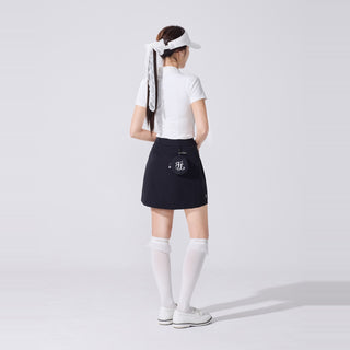 Lace Scarf Visor (White)